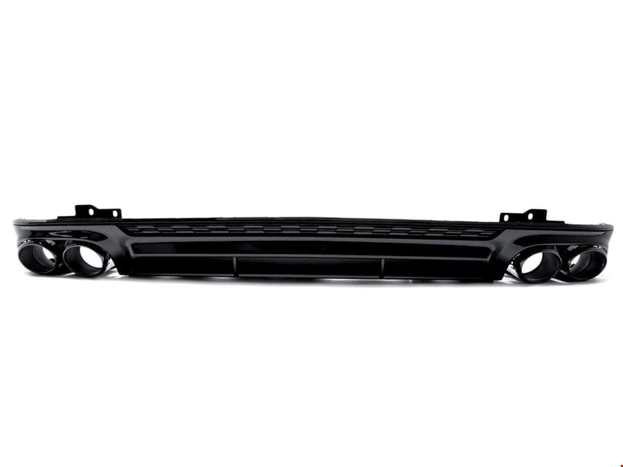 AUDİ - S6 ARKA DİFÜZÖR SET (SİYAH EGZOZLU) A6 2020- - 4K0807521rssiyah