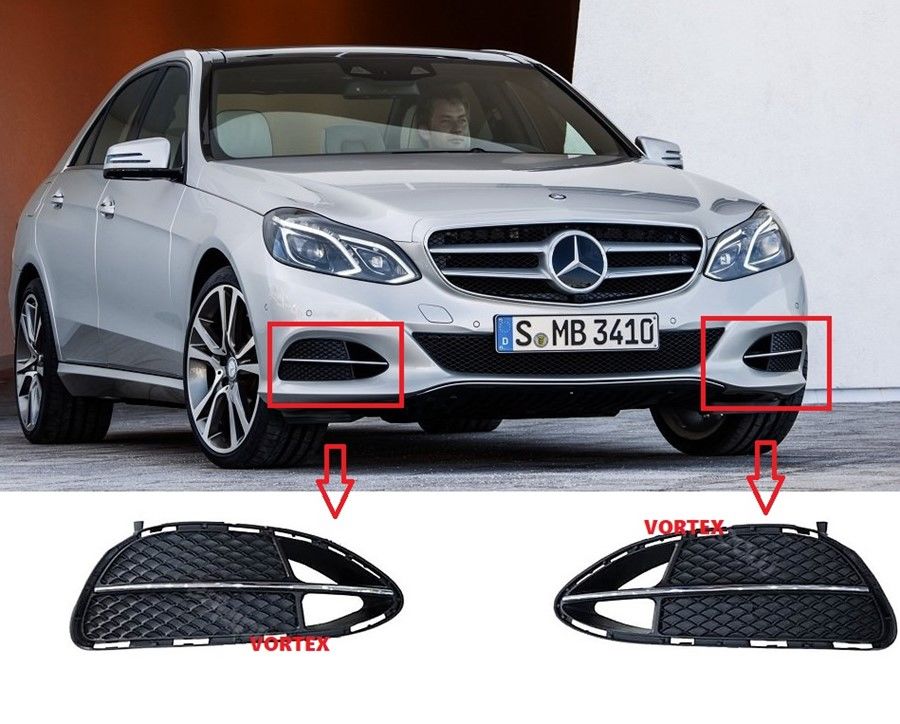 MERCEDES - ÖN TAMPON IZGARASI SOL KROMLU W212 2013- - 2128851922