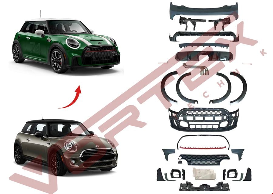 BMW - F56 2014- İÇİN 2021- YENİ JCW BODY KIT -