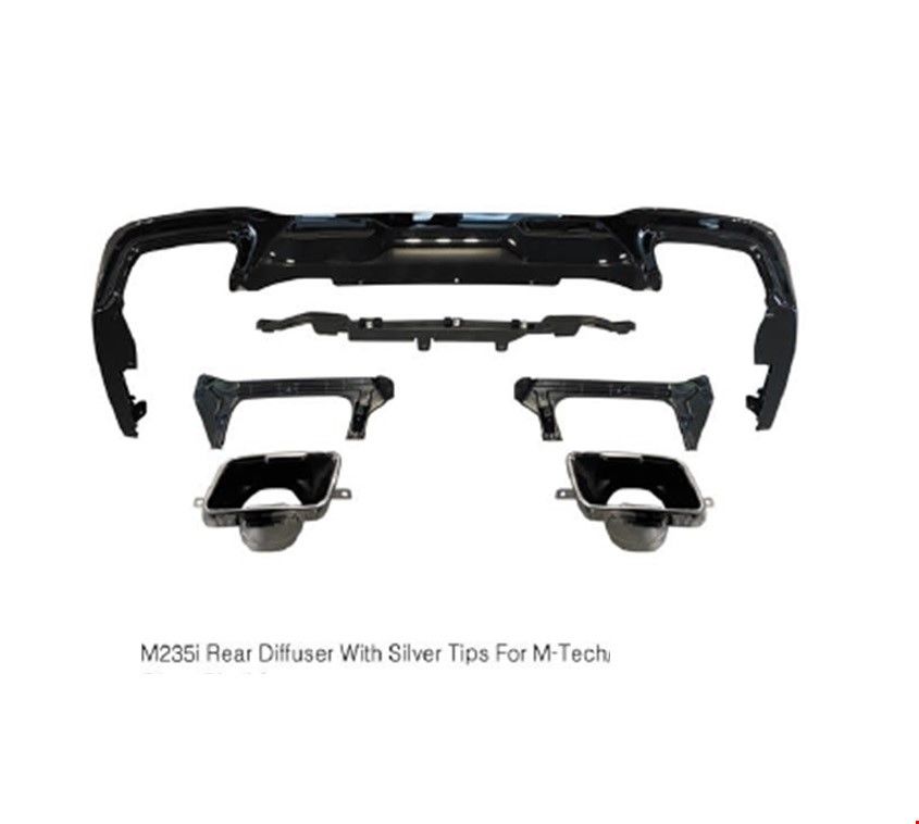 BMW - ARKA DİFÜZÖR SETİ M235i (KARE EGZOZLU) F44 2020- -