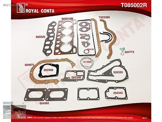 MANİFOLD CONTA STANDART R12 1300/1400 1.6 MM 7700500971