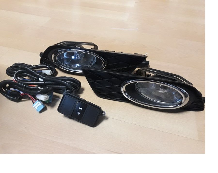 HONDA - SİS FAR SETİ ( KAPAK+SİS+KABLO+DÜĞME ) CİVİC 2012- - 33950-TR0-003 / 33900-TR0-003