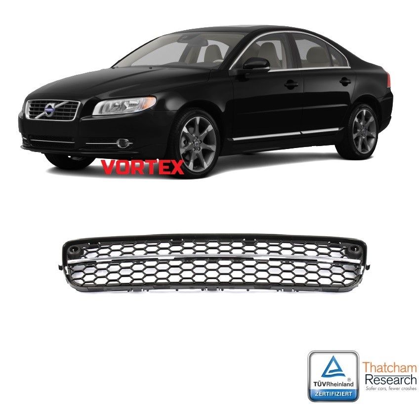 VOLVO - ÖN TAMPON ORTA IZGARASI KROMLU S80 2008- - 30790177