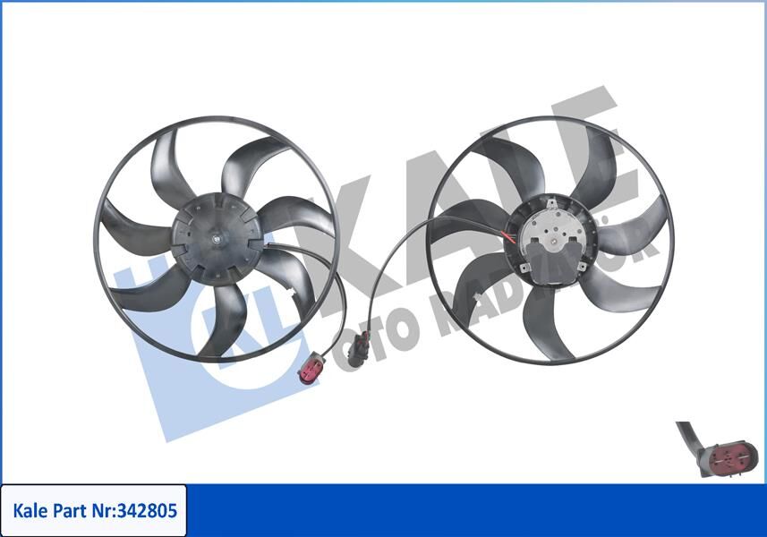 FAN MOTORU PERVANELİ SEAT LEON-SKODA OCTAVIA III-VW GOLF VII 445mm-370W DAVLUMBAZ YOK 5Q0959455F