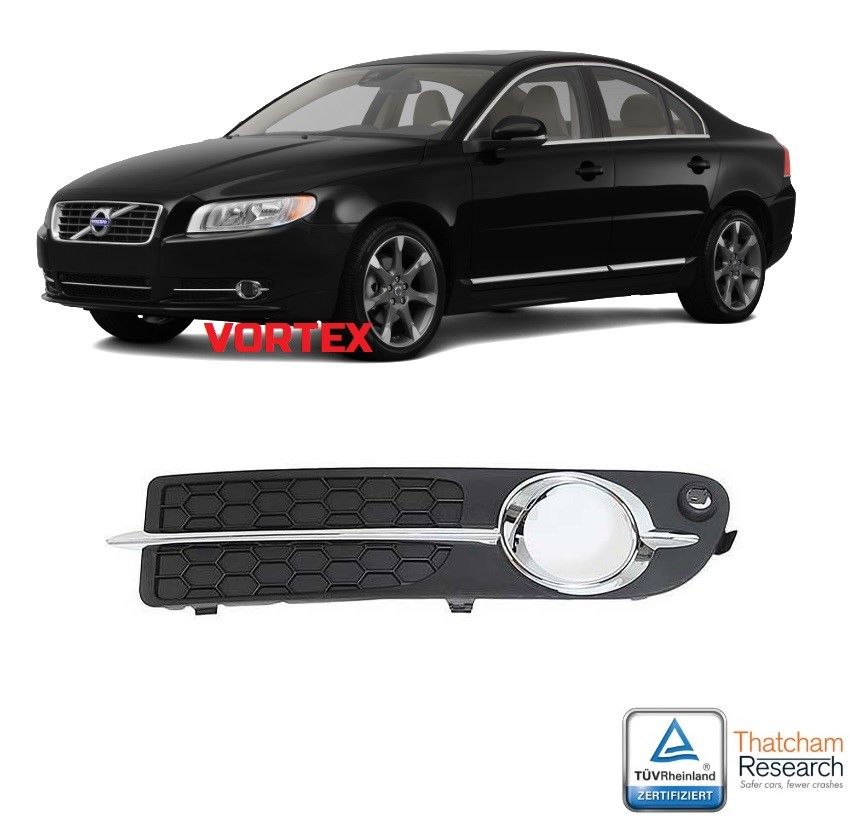 VOLVO - ÖN TAMPON SİS ÇERÇEVESİ KROMLU SOL S80 2008- - 30790919