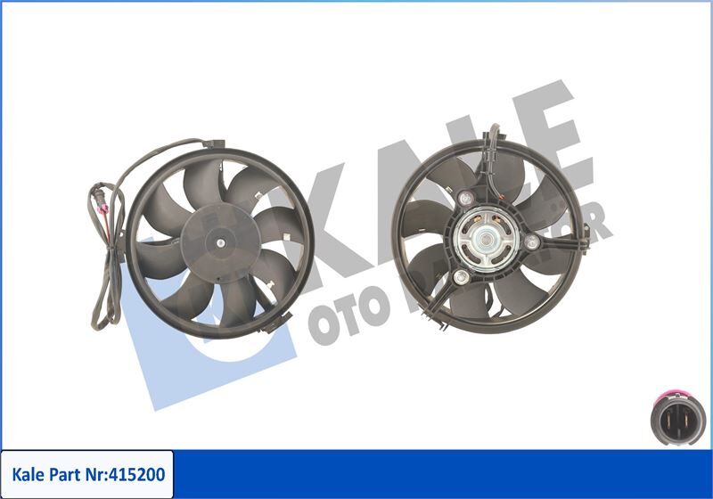 FAN MOTORU DAVLUMBAZLI AUDI A4-A6-A8-FORD GALAXY-SEAT ALHAMBRA-VW PASSAT-SHARAN 300W-280mm 97VW15150DA-4B0959455