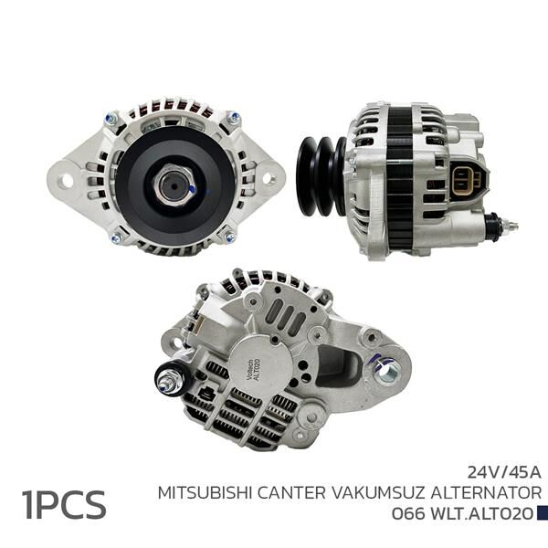 ALTERNATÖR SARJ DİNAMOSU 24V 45A MITSUBISHI CANTER VAKUMSUZ A003TN5288