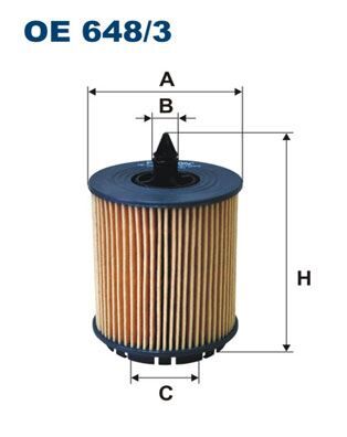 YAĞ FİLTRESİ ASTRA G-VECTRA B-VECTRA C-ZAFIRA-INSIGNIA 2.0-2.2 16V 02- 4804935-5650331-5650337-9194746