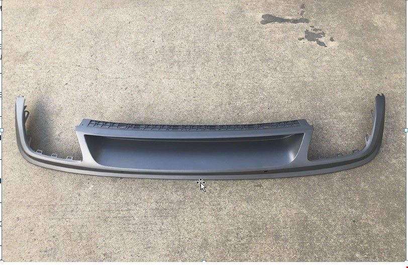 VOLKSWAGEN - ARKA TAMPON SPOYLERİ ( ÇİFT EKSOZ ) TİGUAN 2017- - 5NN807568