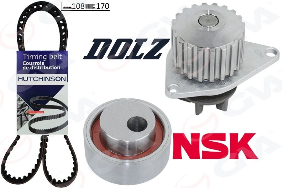 DEVİRDAİMLİ EKSANTRİK GERGİ KİTİ 108x170 P106-206-306-307-405-PARTNER-BERLINGO-XSARA-SAXO 1.4 TU3JP 0831.03-0831.14-0831.Q4