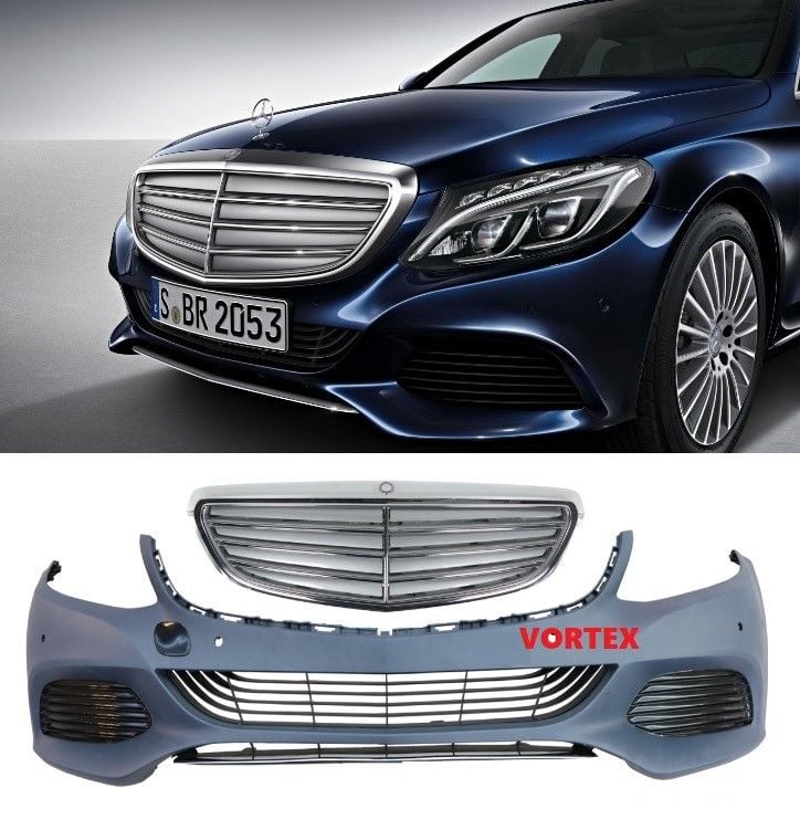 MERCEDES - ÖN TAMPON KOMPLE SET EXCLUSIVE W205 2014- - 2058800740 SET