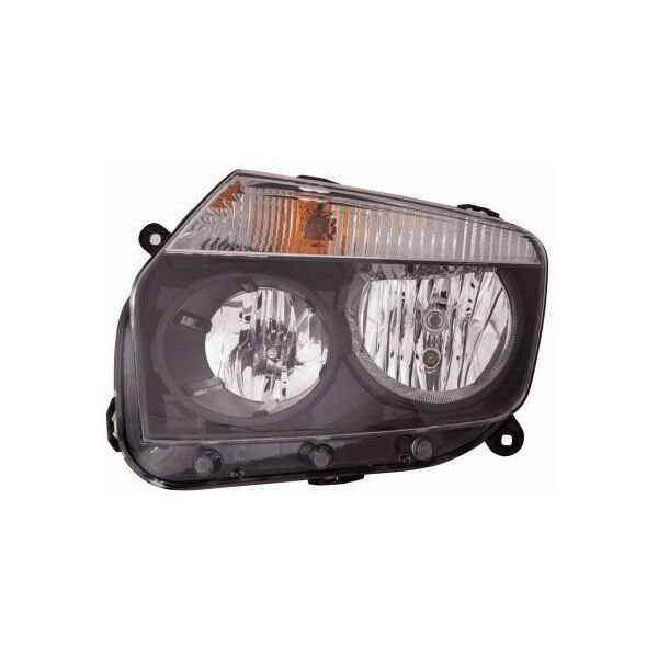 FAR SİNYAL SOL DACIA DUSTER 2010 > SİYAH MANUEL H1 H7 260605370R-260609877R