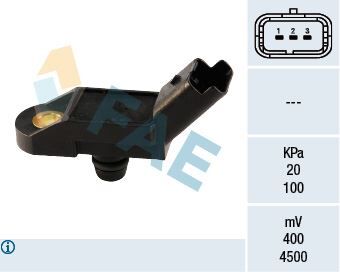 EMME MANİFOLD BASINÇ SENSÖRÜ P106-P206-P306-P307-P406-PARTNER-BERLINGO-C5-SAXO-XSARA-JUMPY 1.1-1.4-1.6-1.8-2.0 1920.AN-1920.1K-9631813680