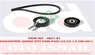 TRİGER SETİ C2-C3-NEMO-BIPPER-206-307 FIESTA 02 08 FUSION 02>14 1.4TDCİ-HDİ 02> - OEM 1753580,1609524980,2S6Q8B596AA,083180,0831T3,AV2Q8A615AB,0831.80,0831.T3