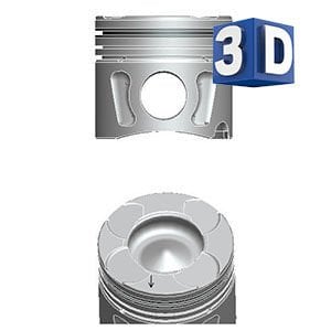 MOTOR PİSTON SEGMAN DOBLO-FİORİNO-LINEA-ASTRA H-J-CORSA 1.3 Z13DTH-DTJ-A13DTE 69,60-0.40 DELİKLİ 90P