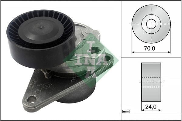 GERGİ RULMANI KUTUKLU VOLVO S60 2.4D D5 S80 2.4D D5 V70 2.4D D5 XC70 2.4D D5 XC90 D5 30757282-31251251