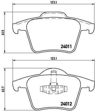 ARKA BALATA VOLVO XC90 2.5T 02 > D5 02 > T6 02 >D5 V8 05 > D5 09 > 3.2 06 > D5 09 > 274330-274512-30793093-274528