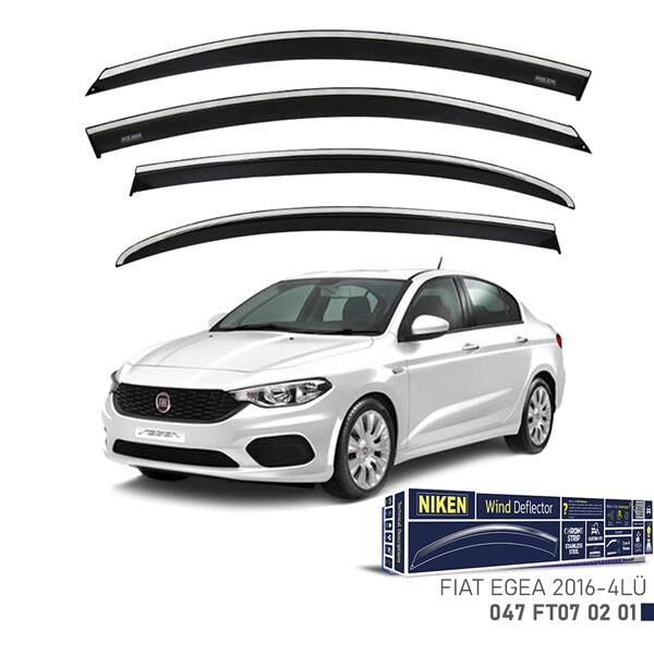 KROMLU CAM RÜZGARLIĞI FIAT EGEA 2016- 4LÜ