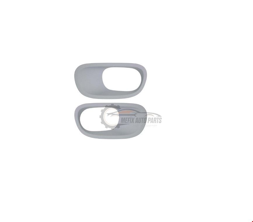 SİS FAR KAPAĞI SET ( GRİ ASTARLI ) C3 2016-