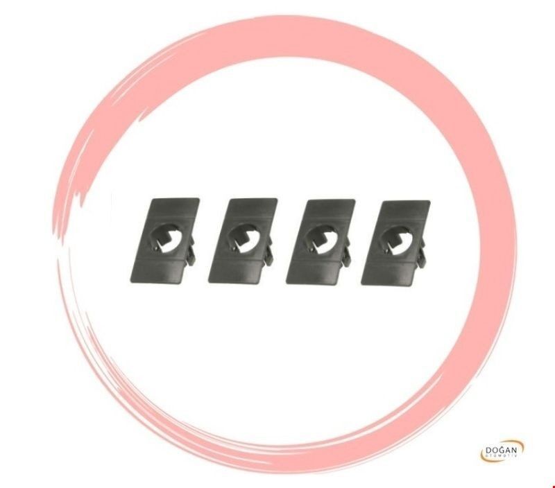 VOLKSWAGEN - ARKA TAMPON SENSÖR BRAKETİ (4LÜ) SET PASSAT 2015- - 3AE919491 / 3AE919492 / 3AE919493