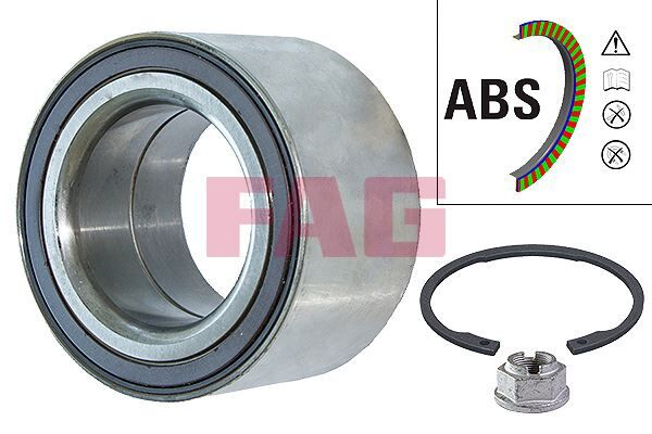 TEKER RULMANI ON / ARKA MERCEDES W164 X164 W251 A1649810406