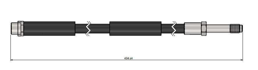 FREN HORTUMU ARKA MERCEDES SPRINTER B906 . VW CRAFTER 30-35-50  A9064280435-2E0611707C