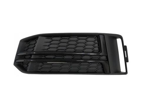 AUDİ - ÖN TAMPON IZGARASI SOL S-LİNE (SİYAH) A4 2017- - 8W0807681F T94