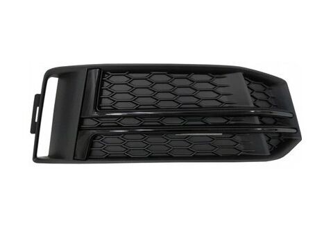 AUDİ - ÖN TAMPON IZGARASI SAĞ S-LİNE (SİYAH) A4 2017- - 8W0807682F T94