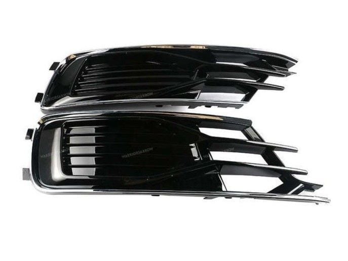 AUDİ - ÖN TAMPON IZGARASI ( PİANO BLACK ) SOL A6 2015- - 4G0807647 T94