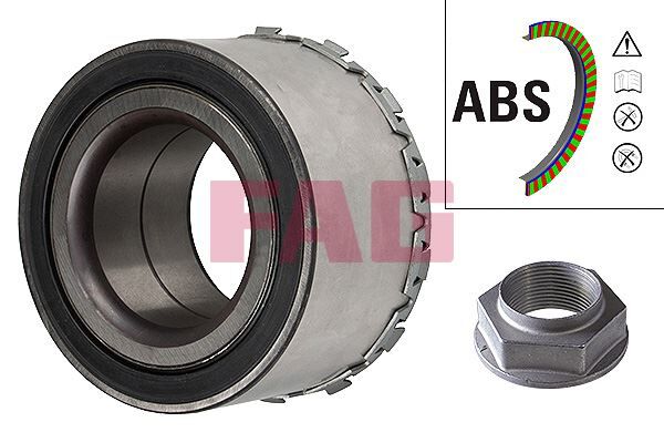 TEKER RULMANI ON / ARKA MERCEDES VITO W639 W447 A6399810427