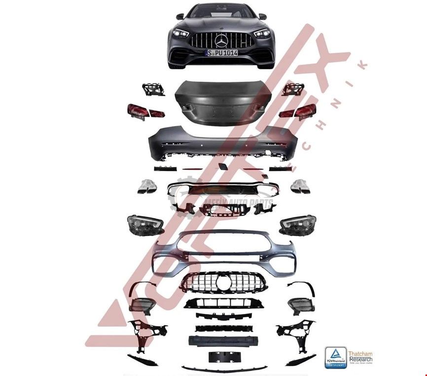 MERCEDES - ÖN TAMPON E63 AMG KOMPLE SET W213 2016- - 2138852700 SET