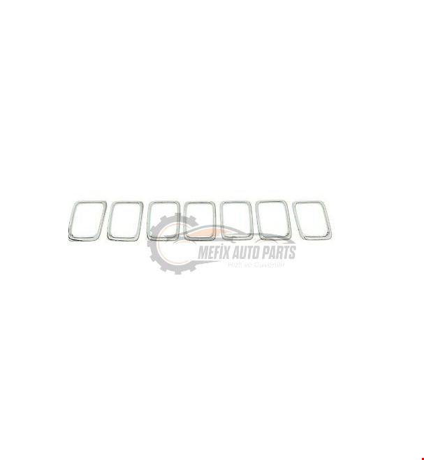 JEEP - ÖN PANJUR İÇ BAKLA SET (7 ADET-KROM) COMPASS 2017- - 68405259AA