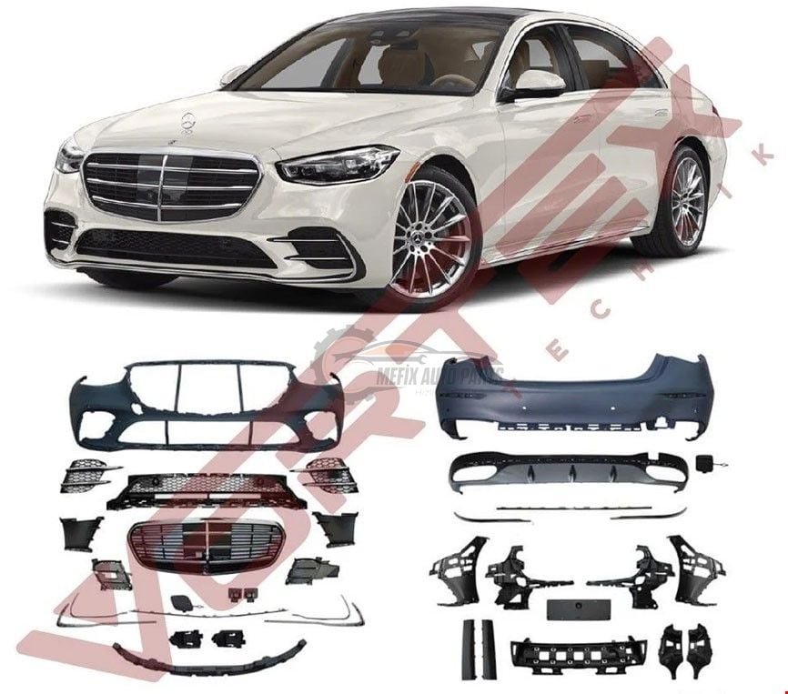 MERCEDES - ÖN-ARKA S400 AMG TAMPON SETİ W223 2021- - 2238805801 + 2238856501