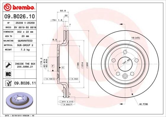 ARKA FREN AYNASI ADET VOLVO XC60 D3 D4 D5 2.4D 2.0T 3.2 T5 T6 2008 >2013 >2017 CAP 302X5 BJN 31277357-31471033