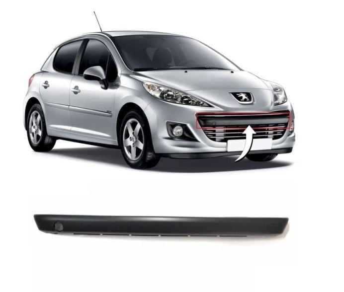 PEUGEOT - ÖN TAMPON BANDI (MAKYAJLI) PG 207 2009- - 7452ZS / 7452.ZS