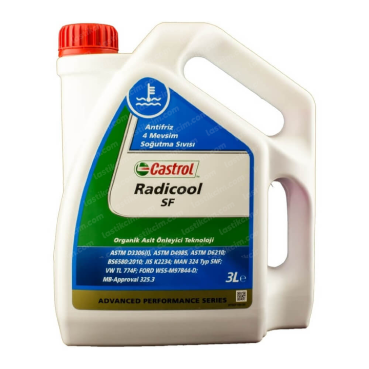 ANTİFİRİZ CASTROL - KIRMIZI RADICOOL SF (-37C) (3LT)