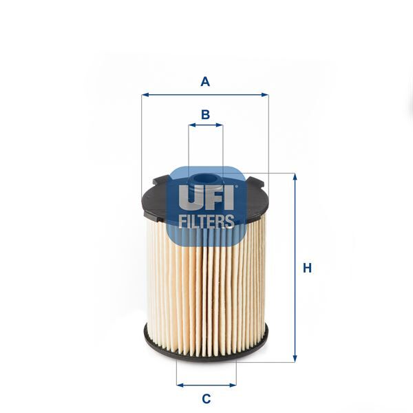 YAKIT FİLTRESİ P207 1.4-1.6 HDİ-P308-P508-P3008-P5008-PARTNER TEPEE-BERLINGO-C3-C4 1.6 HDİ 1906.E6-1901.97-1904.46-9672320980