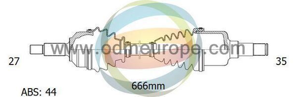 AKS SOL Cougar 2.0 16v 1998-2002 MT A:27 C:665 B:35