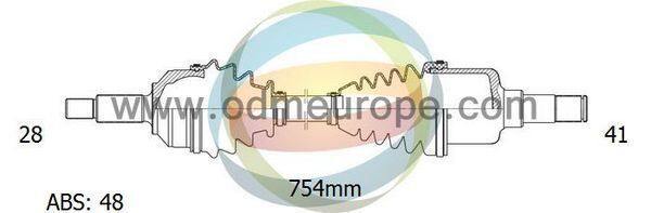AKS SOL Transit 2.2 16v TDCi 2007-2011 MT A:28 C:754 B:41