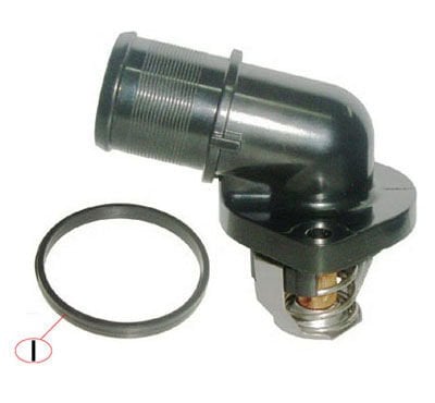 TERMOSTAT KOMPLE 106 1.4 96> 306 1.4-1.6 94>05 C3 1.4 16V-1.6 16V 03> (89c) - OEM 1336.Q2,1336.N1,1336Q2,1336N1