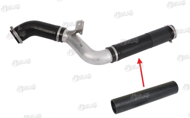 TURBO HORTUMU 60mm 34cm OPEL ANTARA 2.0 CDTI CHEVROLET CAPTIVA 2.0 CDTI
