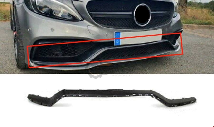 MERCEDES - ÖN TAMPON KAPLAMA BANDI C63 AMG W205 2014- -