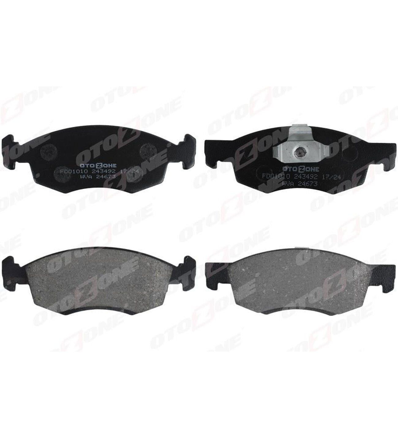FREN BALATA ON - DACIA 1.4-1.5-1.6 DCI 07 LOGAN PICK-UP 08 LOGAN EXPRESS 09 SANDERO 1.5 DCİ 11.08