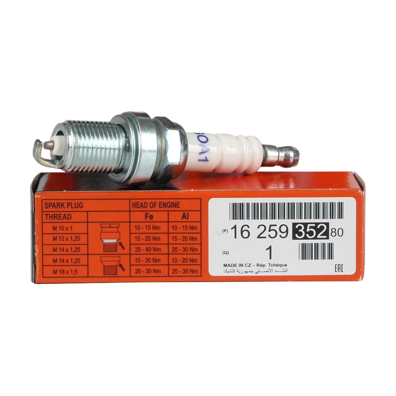 ATEŞLEME BUJİSİ RENAULT R19-MEGANE I-II-III-CLIO II-III-FLUENCE-KNG-LGN I-II-LOGAN II-SANDERO II-DUSTER-P106-P206 1.4-1.6