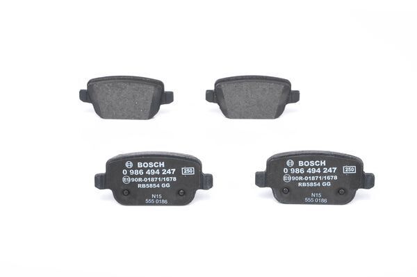 ARKA FREN BALATASI MONDEO IV CA2 07>14 S-MAX 09> 06> S-MAX 09> KUGA I 08>12 GALAXY III 06> VOLVO S80 II 06> S80 07> V70 06> V70 07> XC70 06> FREELANDER 2 2.2 ME6G9J2M008GA-30794553-LR003657