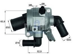 TERMOSTAT KOMPLE 88C DOBLO FIORINO LINEA PUNTO CORSA D ASTRA H COMBO 1.3 MTJ 1.3 CDTI MUSURLU