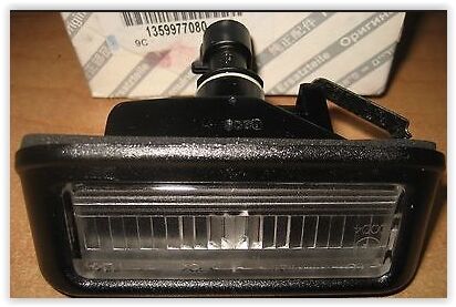 ARKA PLAKA LAMBASI DOBLO I-II-FIORINO-BIPPER-NEMO İKİ KAPI DUYLU AMPÜLLÜ 46814089-1359977080-6340.H0