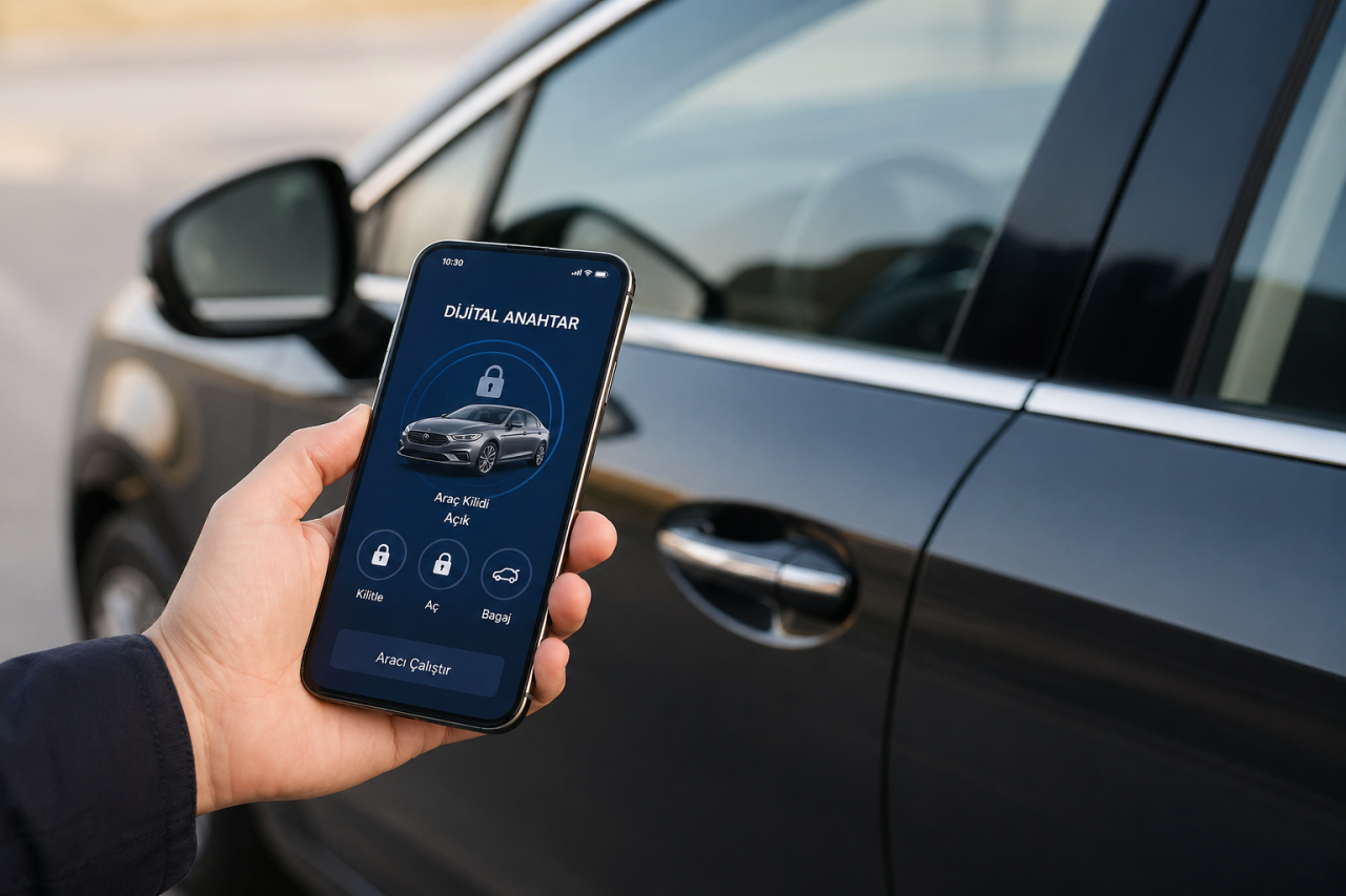 Araçlarda Dijital Anahtar Teknolojisi Nedir?