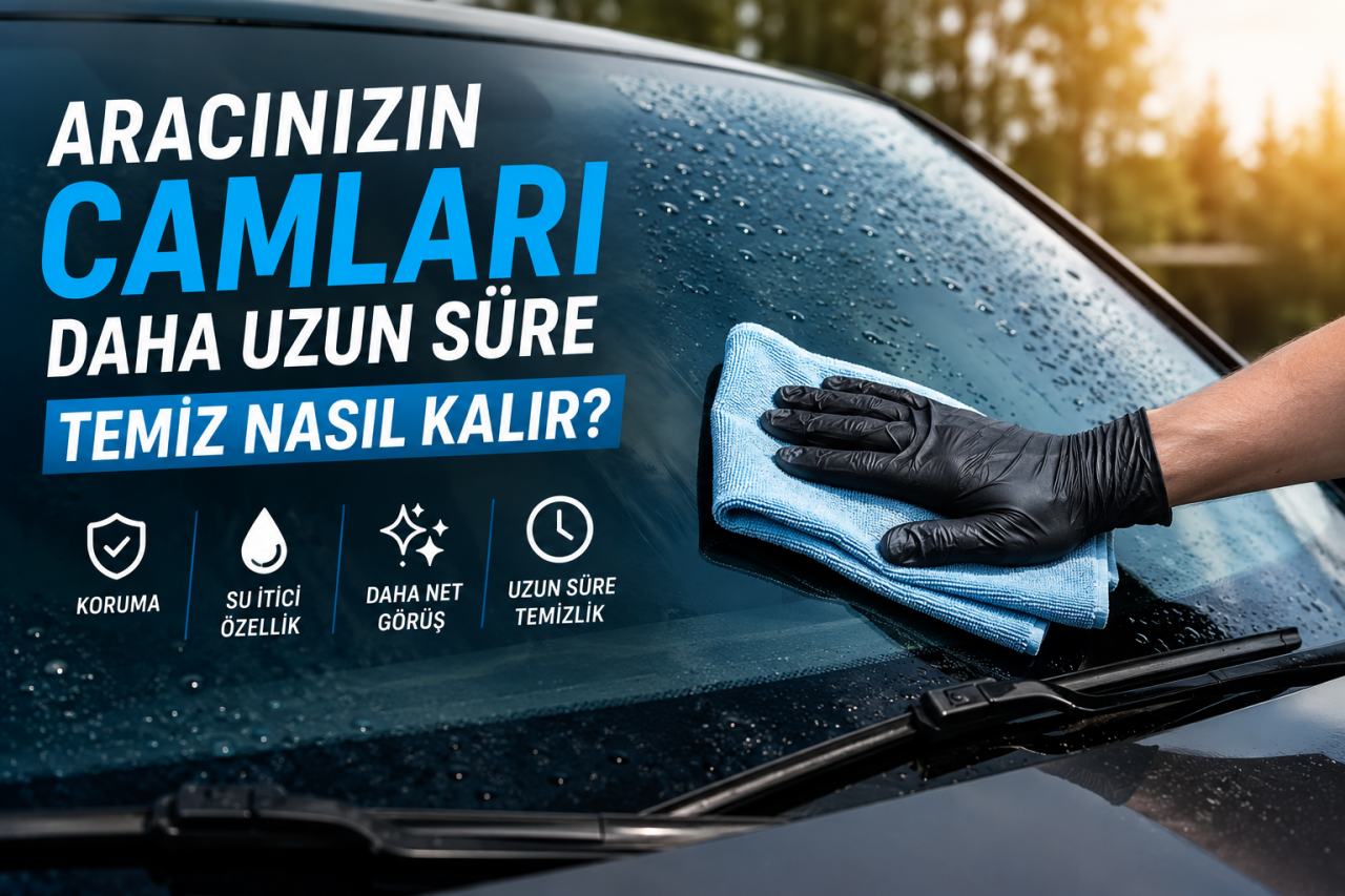 Aracınızın Camları Daha Uzun Süre Temiz Nasıl Kalır?