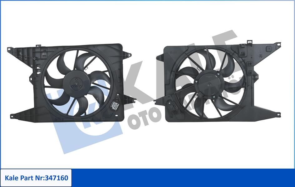 FAN MOTORU DAVLUMBAZLI KOMPLE DACIA LOGAN-SANDERO 1.5 DCİ Euro5  214814342R